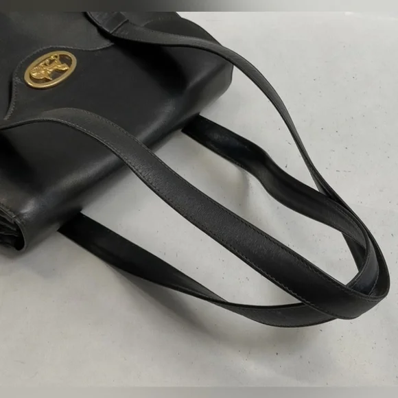 Celine Horse Carriage black leather shoulder bag - Picture 7 of 14